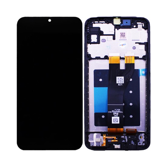 Touch+Display+Frame Samsung Galaxy A14 5G/A146P Service Pack (Conector Pequeno) Preto